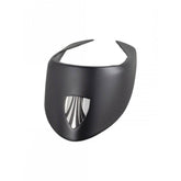 Trek 2022 Domane SL satin black headtube brow cover, a bike component accessory for protecting the headtube area.