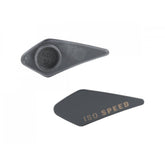 Trek 2022 Domane SL rear IsoSpeed seat tube cover in black, genuine bike component for enhanced comfort and performance.