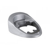 Trek Emonda SL7 headset cover in quicksilver black, protecting the headtube with a sleek component design.