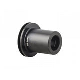 Bontrager DT350 Road 12mm non-drive rear axle end cap in black, 142mm old hub spacing, for bicycle wheel components.