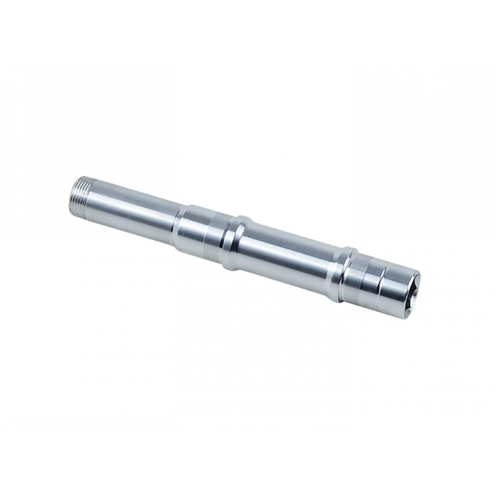Bontrager Affinity Comp rear axle kit in black and silver for 135/142mm OLD bikes, rear wheel component.