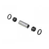 Bontrager Line DH 30 front axle kit for MTB, 110x20mm, black and silver, replacement component for mountain bike hubs.