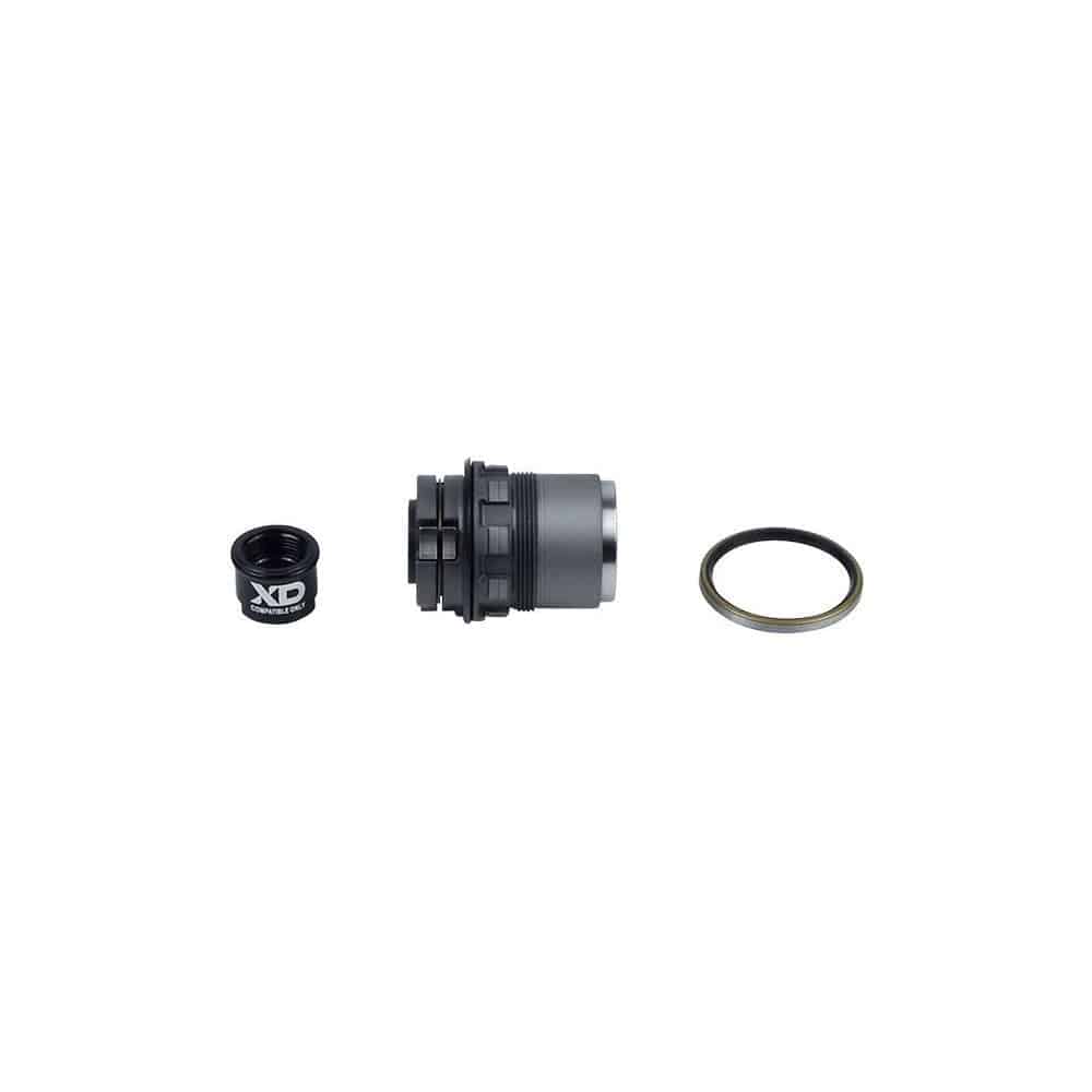 Bontrager Mustang Elite 11-speed XD driver body in black for 142/148mm OLD cassette, bicycle component part.