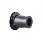 Bontrager Ratchet EXP Road disc brake hub 12mm non-drive axle end cap in black, 142mm size, for bicycle components.