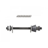 Trek Bontrager Approved loose ball rear hub axle kit for 135mm OLD city and mountain bike rear hubs, component for bike maintenance.