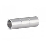Bontrager DT350 Road front hub bearing spacer in silver, 2mm by 15mm, for bicycle wheel components.