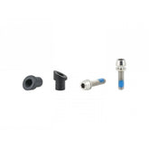 Bontrager 2022 RSL MTB barstem combo D nut hardware in black, mountain bike component for secure handlebar and stem connection.