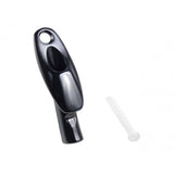 Trek black internal frame cable exit guide for bike cable management and smooth shifting on bicycle components.