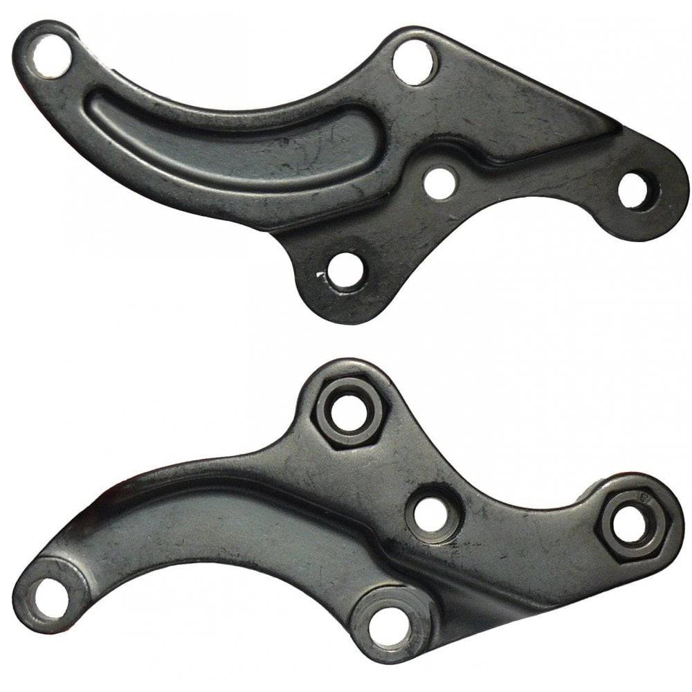 Black Trek disc brake adapter kit for 2001-2004 Trek and Gary Fisher rear mount components, compatible with disc brake systems.