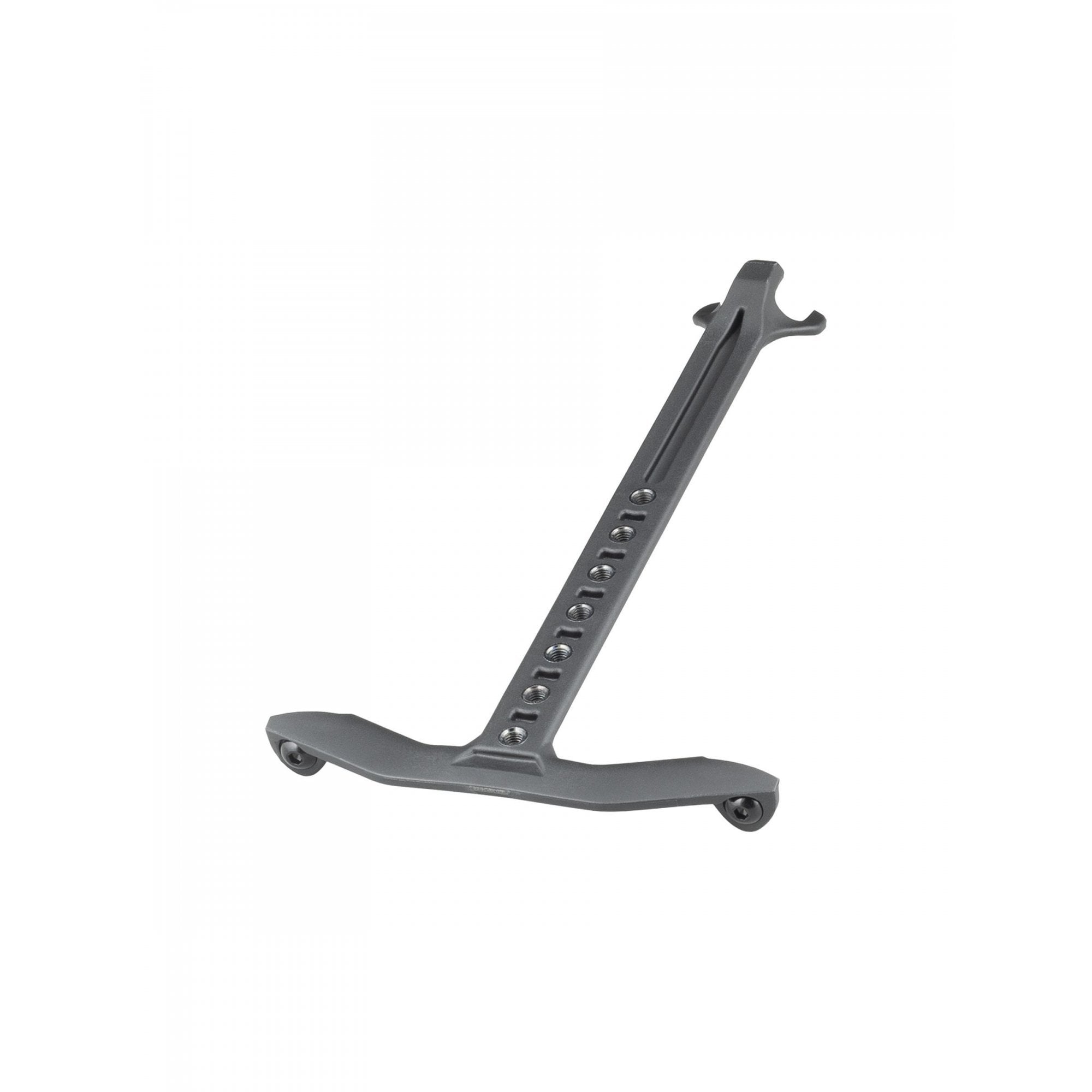 Trek Speed Concept round bottle cage BTA in black, aerodynamic bike accessory mounted on a bike for hydration.