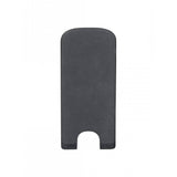 Trek Fuel EXe 29 lower downtube armor in black, protective guard for mountain bike components, 2023-2024 model.
