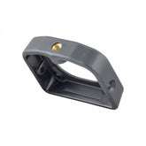 Black Trek Fuel EXe lower battery end cap replacement part for 2023-2024 mountain bikes, shown in the image.
