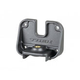 Black Trek Fuel EXe 2023-2024 upper battery end cap, e-bike replacement component, shown in close-up detail.