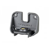 Black Trek Fuel EXe 2023-2024 upper battery end cap, e-bike replacement component, shown in close-up detail.
