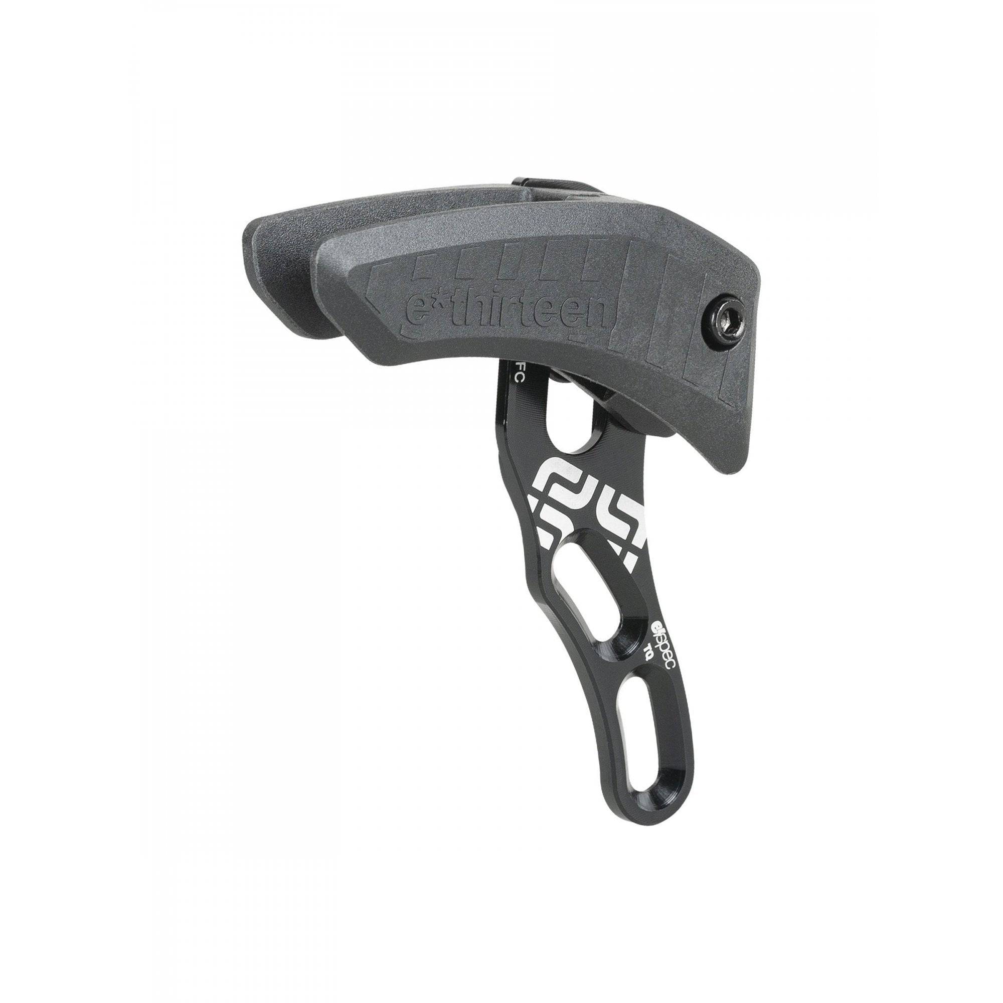Trek Fuel EXe e*Thirteen black chain guide for bike components, ensuring chain stability on mountain bikes.