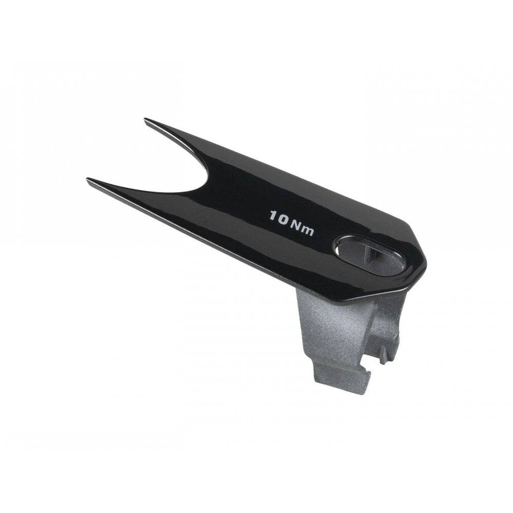 Trek Speed Concept TT seatpost wedge cover and top tube protector in black, designed for aerodynamic bike components.