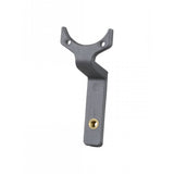 Black Trek Fuel EXe downtube charge port assembly bracket, replacement component for 2023-2024 model bike.