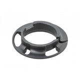 Silver alloy Trek E3 headset split ring for Trek E3 bike frames, component part for bike assembly and maintenance.