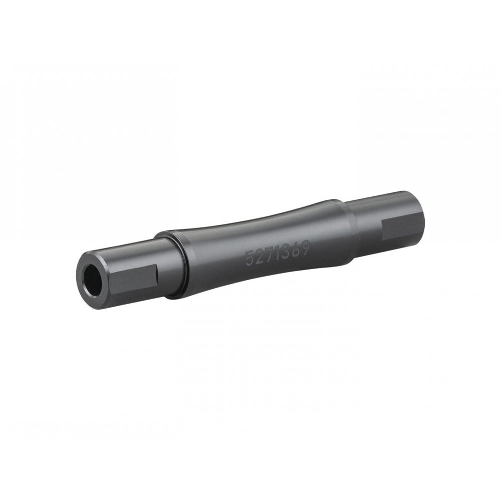 Trek Fuel EXe 29 rocker pivot bearing spacer in black, 44mm x 12mm, for mountain bike component replacement.