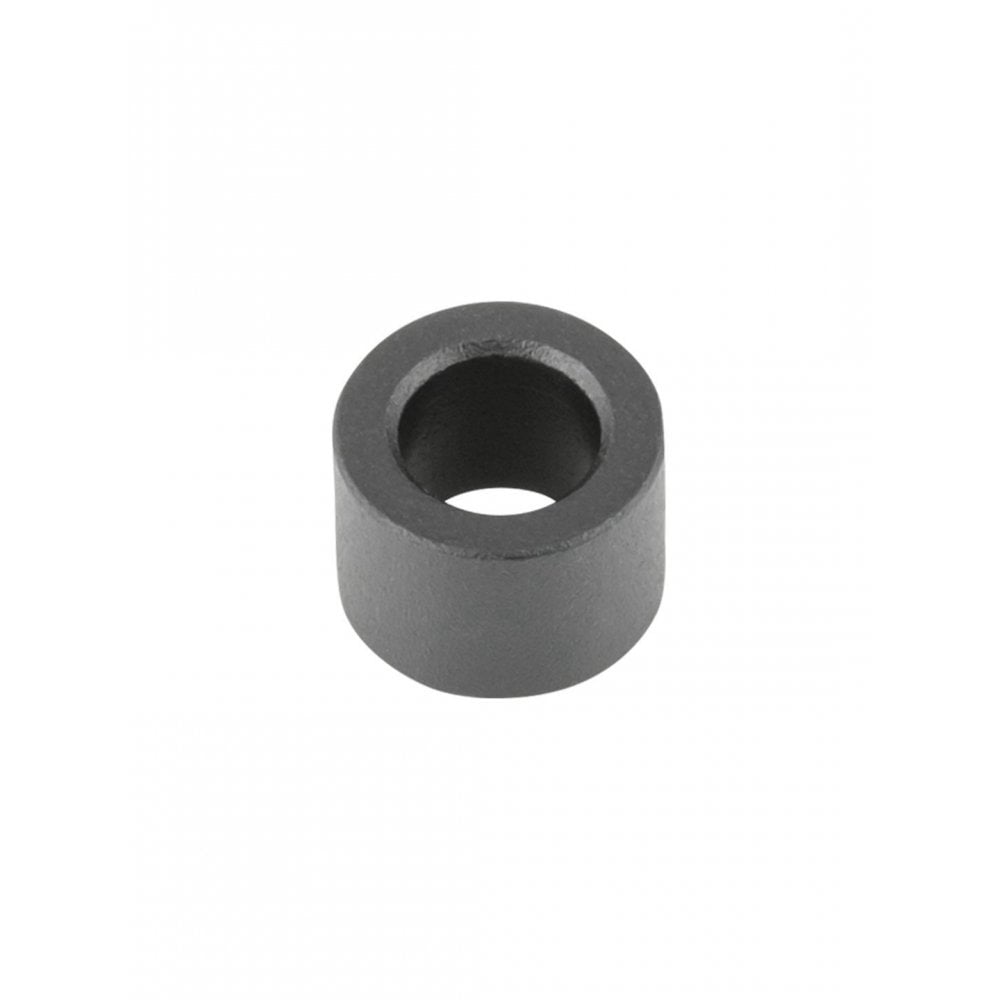Trek Rail Carbon 29 bottle cage spacer, 6mm x 6mm, for frame fit adjustment, shown on bike component.
