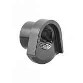 Trek 2022 ABP UDH non-drive dropout guide nut in black for suspension upgrade, component part for bicycle frame.