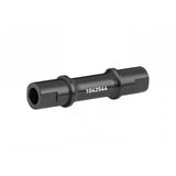 Trek Session 29 2022 silver notched rocker pivot axle, suspension upgrade component for mountain bikes.