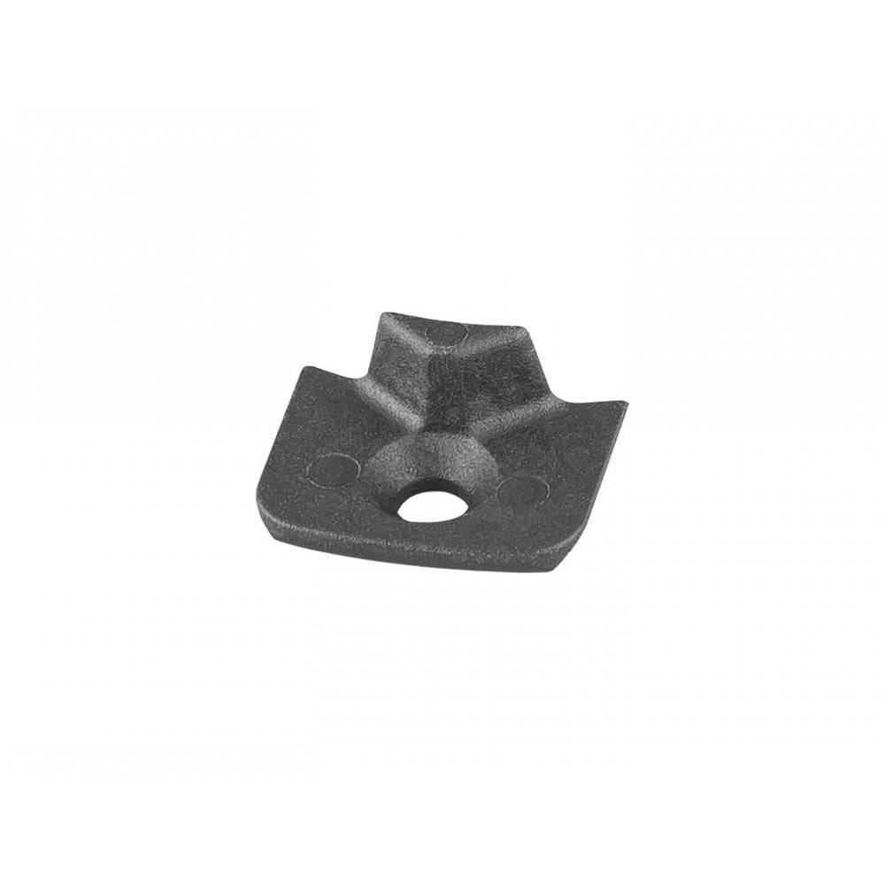 Trek black integrated steerer stop for road bike steering components, mounted on handlebar stem.