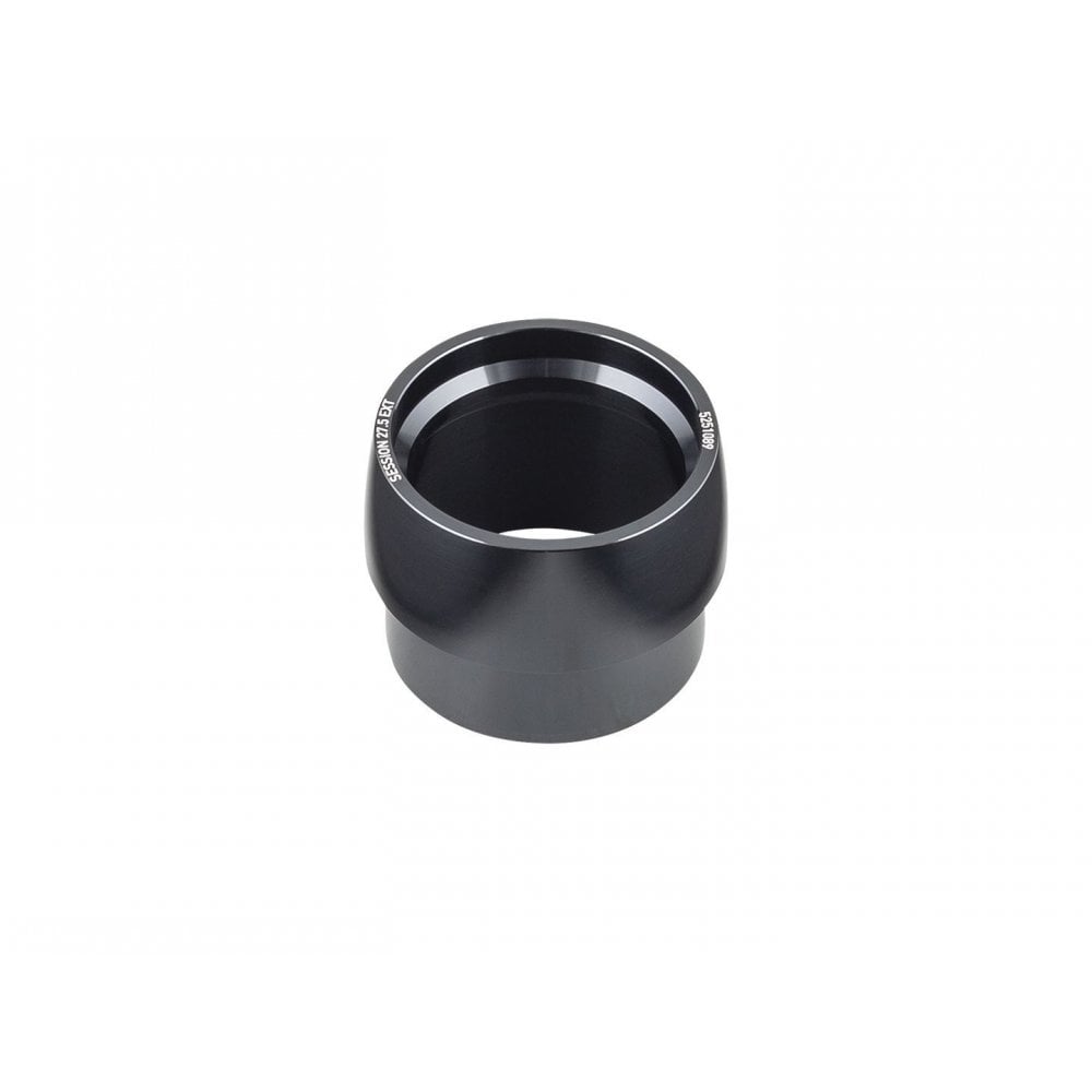 Trek 2022 Session 29 lower headset convert cup for 27.5-inch wheels, black, bike component for headset installation.