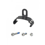 Bontrager NCS 55mm alloy rear fender hanger in grey, durable bike accessory for rear fender support.