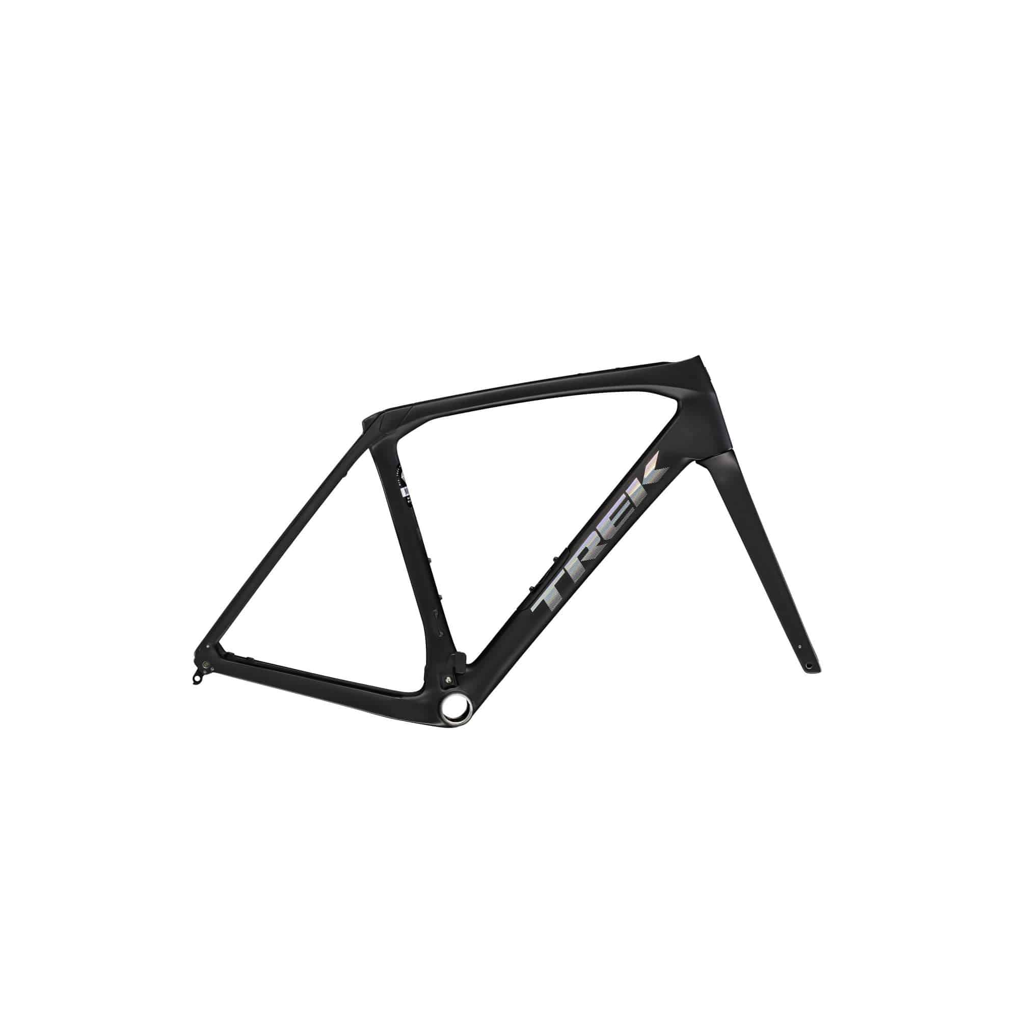 Trek Domane SLR Gen 4 road bike frameset with IsoSpeed technology and built-in storage, lightweight carbon components.