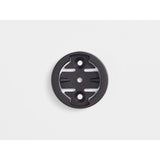 Bontrager Pro Blendr Garmin Adapter Puck in black, designed for Blendr stem mounts, accessory for bike computer integration.