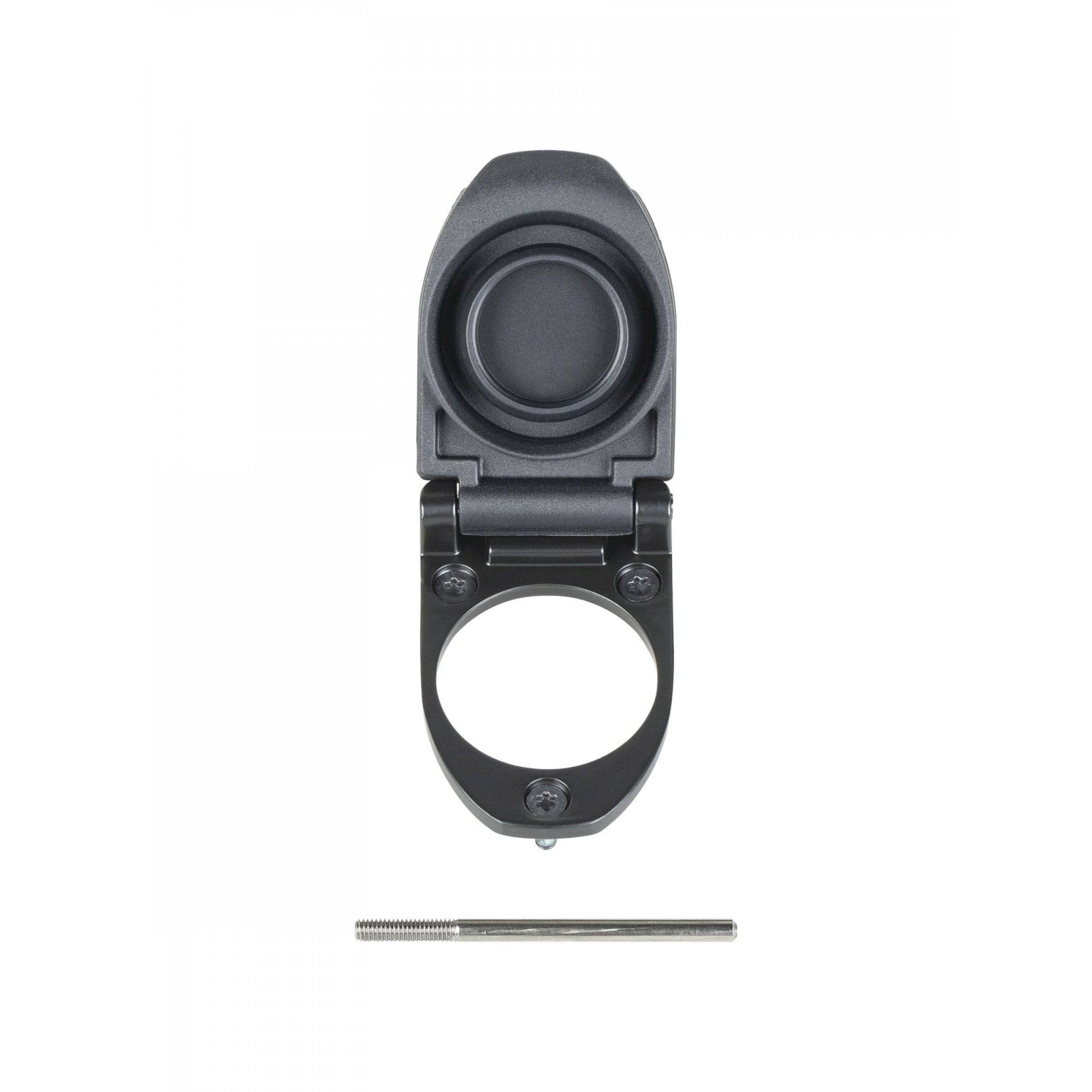 TQ black charge port cover set for e-bike, protects charging port from dust and debris, durable component for e-bike maintenance
