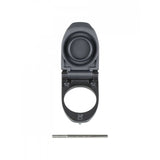 TQ black charge port cover set for e-bike, protects charging port from dust and debris, durable component for e-bike maintenance