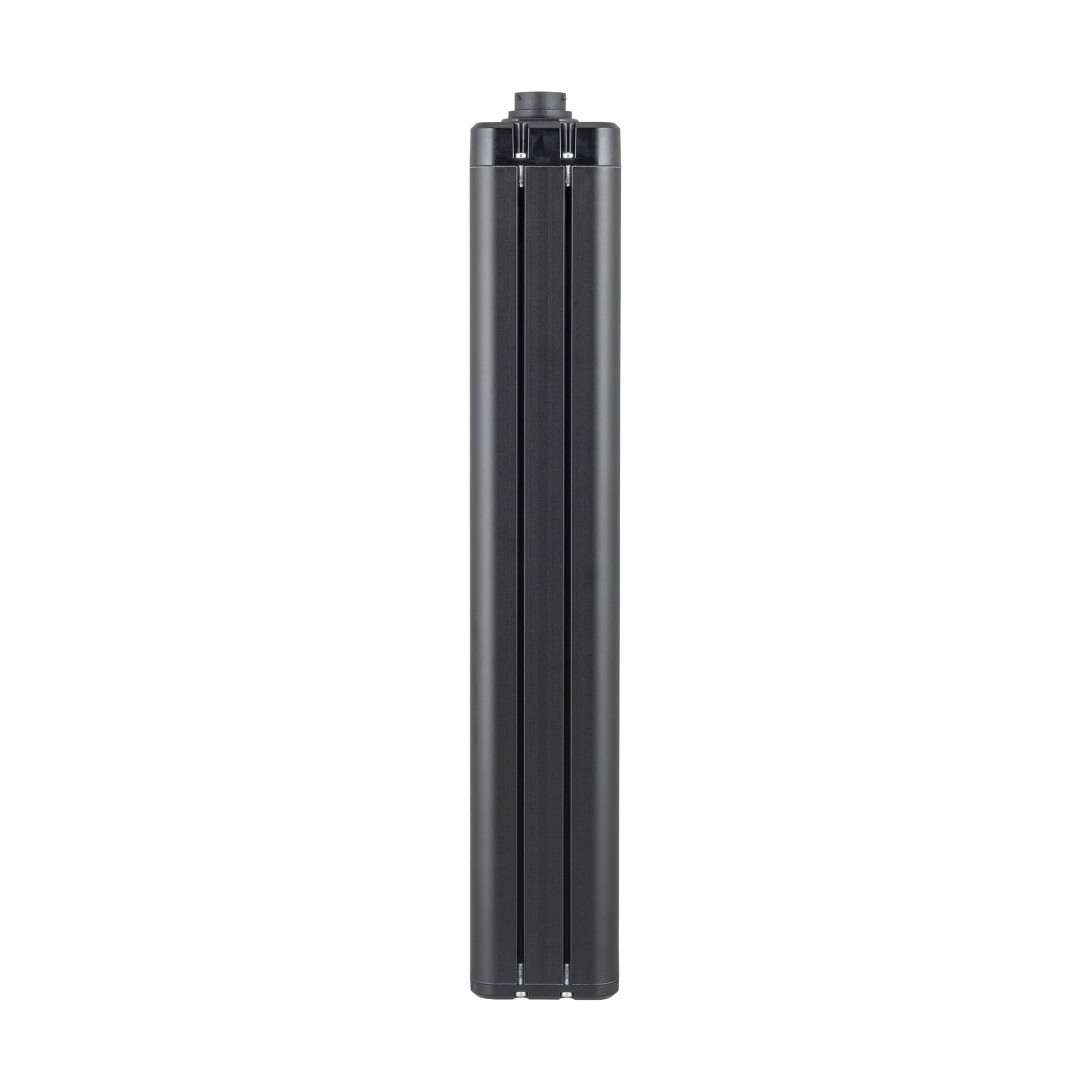 TQ HPR 360Wh black e-bike battery compatible with TQ Systems, showing the sleek rectangular component with branding on the casing.