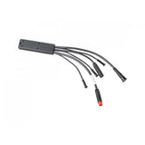 TQ Smart Box Black e-bike controller compatible with TQ Systems, featuring electronic components and connection ports.