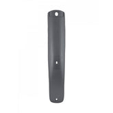 Trek Fuel EX 29 aluminum lower downtube armor in black, protective bike component for mountain bike durability.