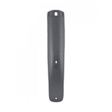 Trek Fuel EX 29 aluminum lower downtube armor in black, protective bike component for mountain bike durability.