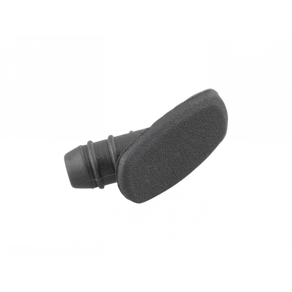 Black Trek Marlin 29 2023 cable entry hole plug for frame protection on mountain bikes, designed for Trek components.