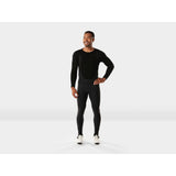 Trek Circuit Thermal Unpadded Cycling Tights long fitted performance clothing for cold weather cycling, showing black thermal leggings.