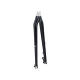 Trek 720 Neutral 700c carbon fork for disc brakes, black with 45mm rake, 321mm length, suitable for bicycle components.