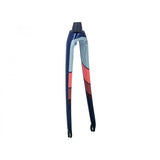 Trek Domane SL 8 700C road bike fork, lightweight carbon component for precision steering and durability.