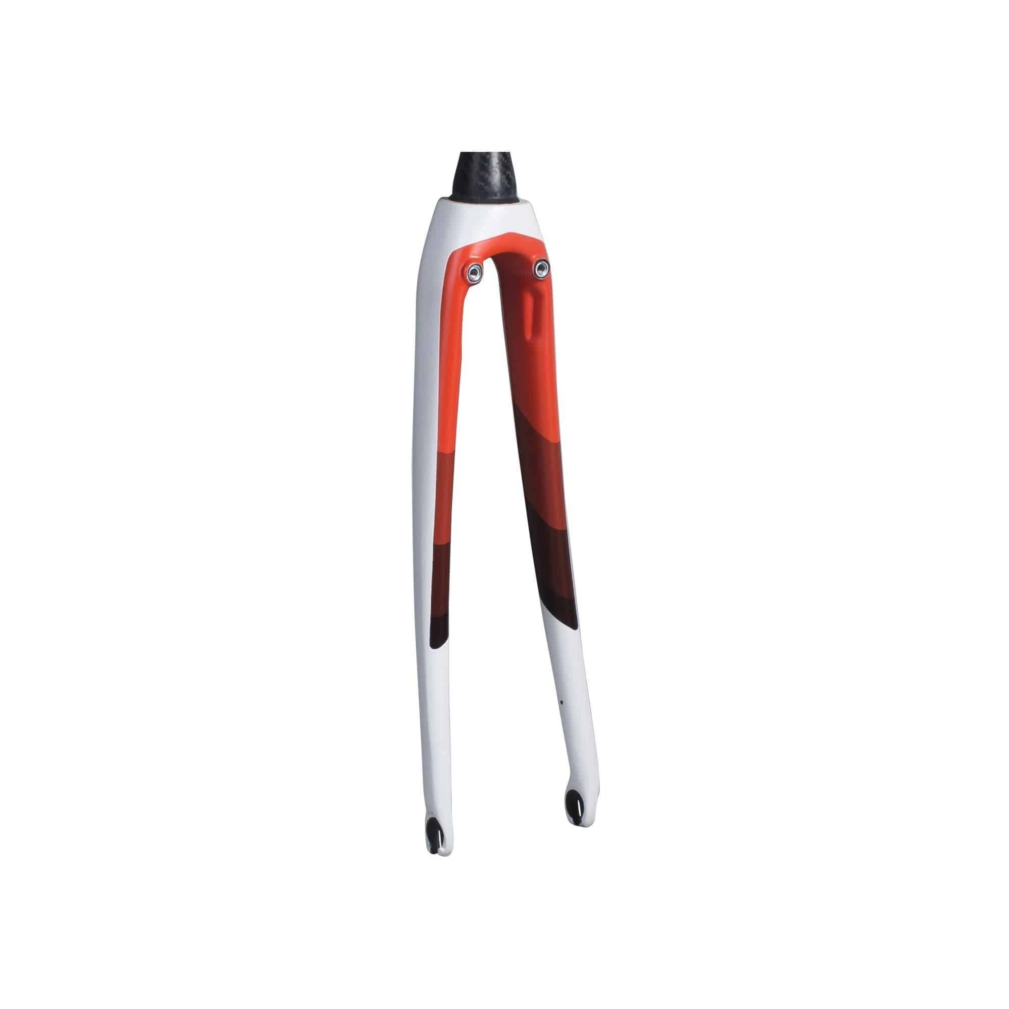 Trek Domane SLR 7 700C fork compatible with disc and rim brakes, bicycle component for Trek road bikes.