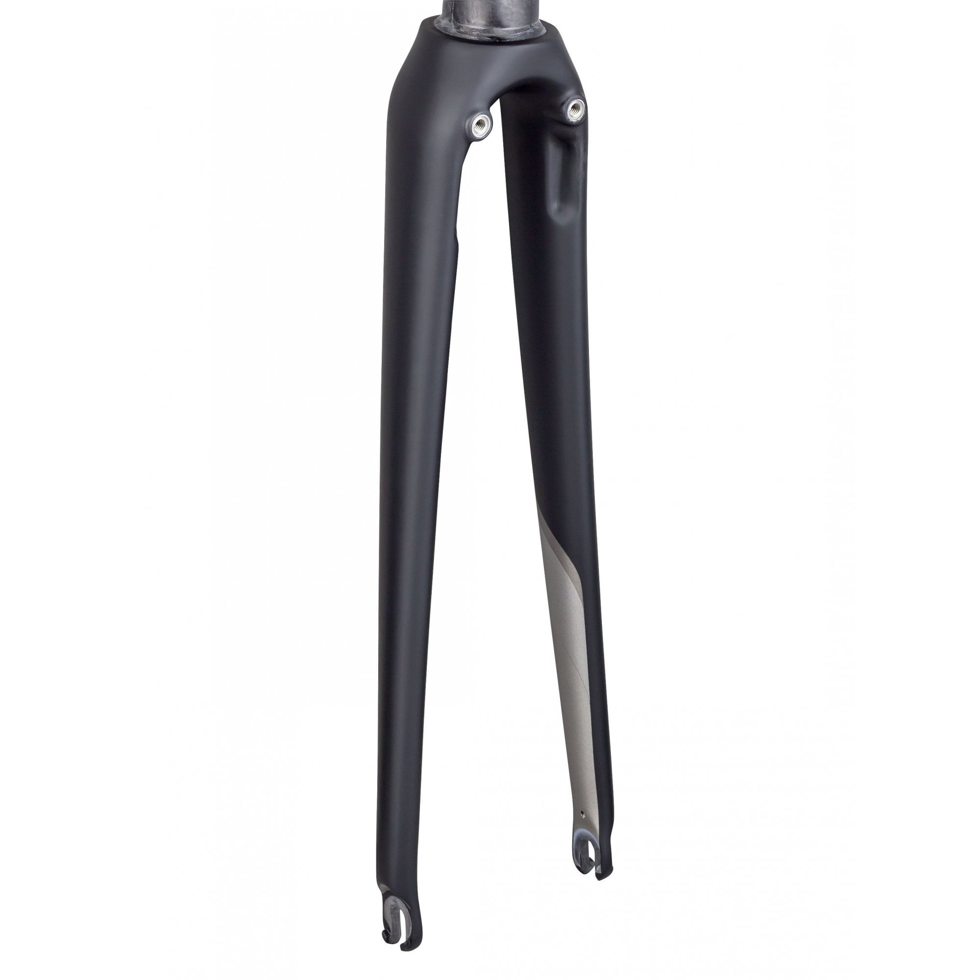 Trek 2018 Emonda SLR 8 matte black rim brake replacement fork, lightweight bicycle component for road bikes.