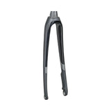 Trek 2019 Domane SL7 disc fork replacement in matte black for 56-62cm frames, showcasing bike component with detailed construction.