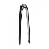 Trek Domane SLR 7 700C road bike forks, lightweight carbon components for precise steering and control.