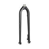 Trek 920 29-inch rigid neutral fork in matte black with 325mm offset, designed for road bike components.