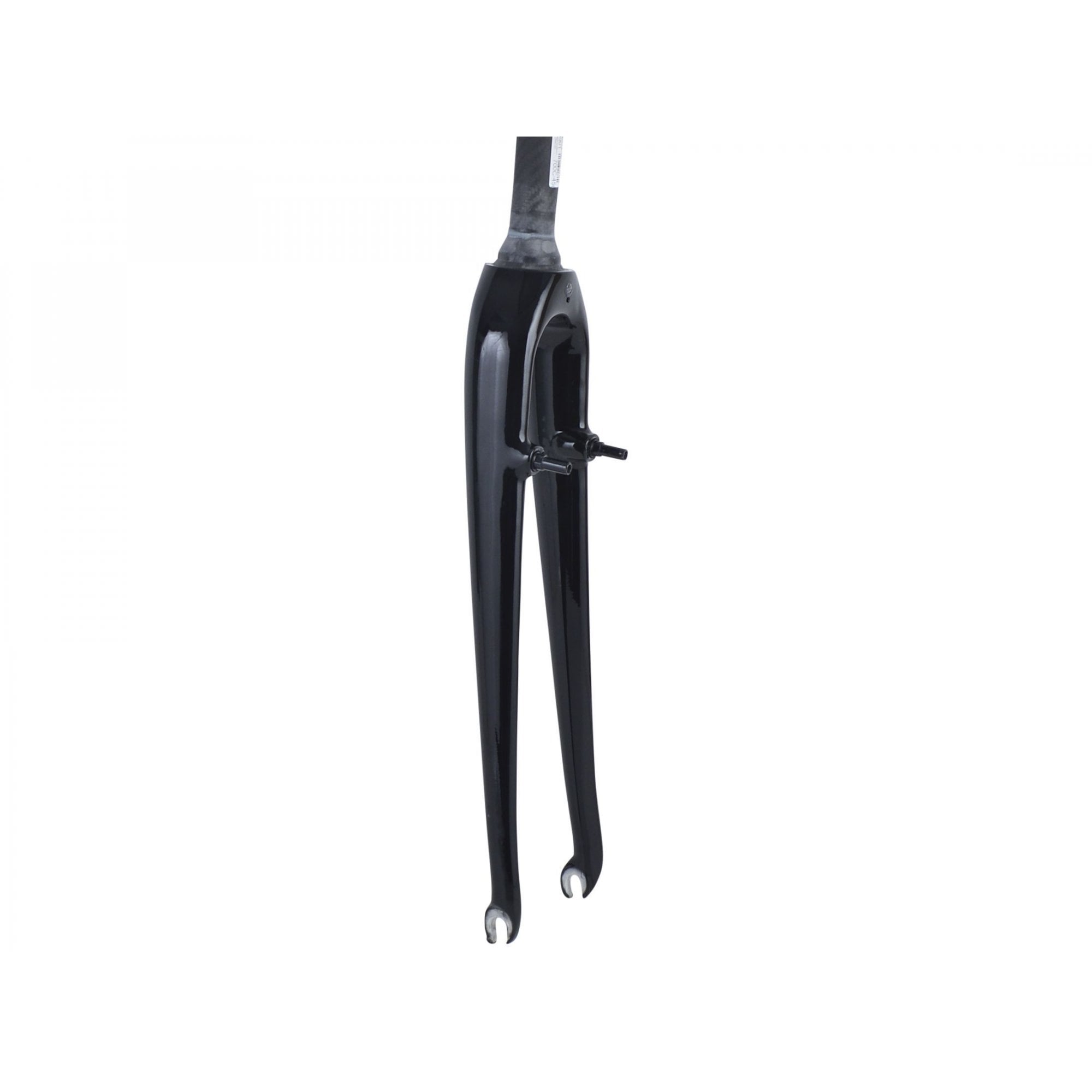 Trek Boone & Crockett 700c rigid black fork with 312mm length and 45mm offset, designed for bike components.