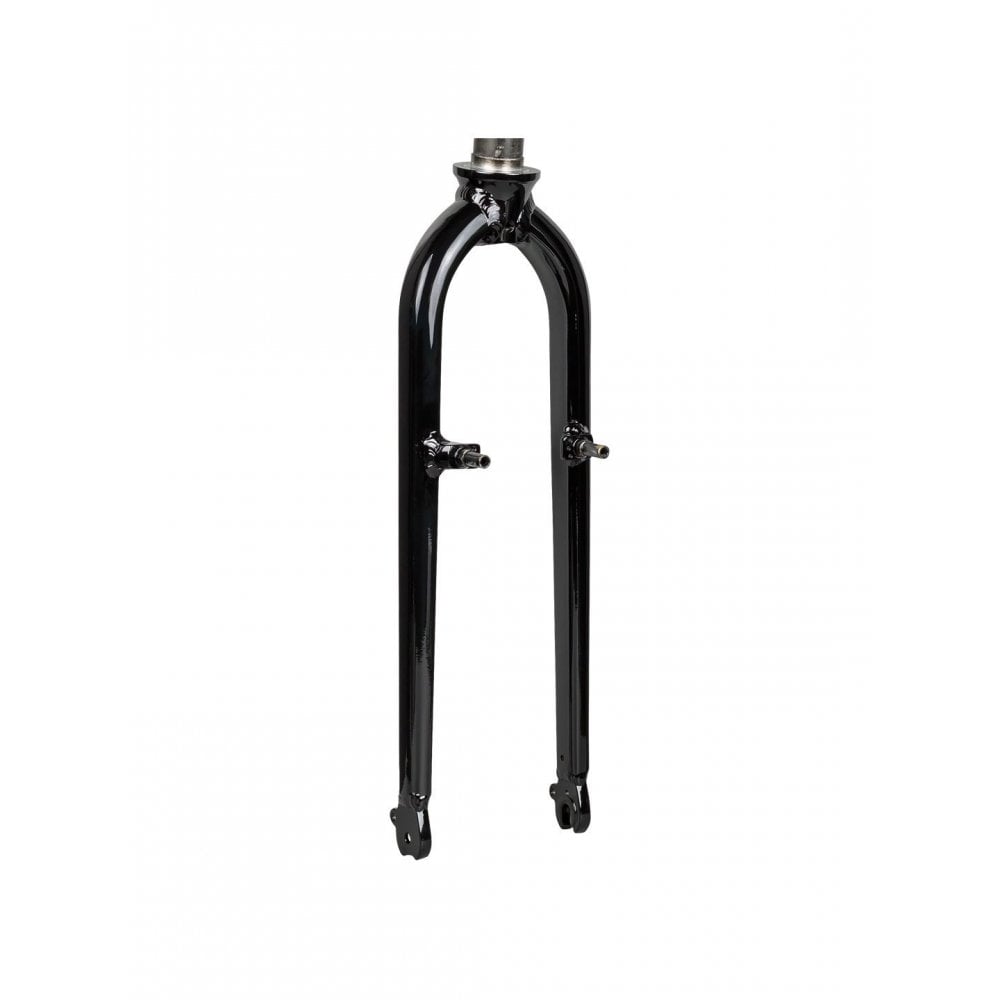 Trek Wahoo 24-inch kids' mountain bike fork with 170mm length and 45mm offset for trail riding, shown in image.