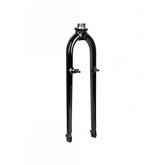Trek Wahoo 26-inch kids' mountain bike fork with 165mm rigid steering in black finish, made for lightweight MTB components.
