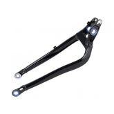 Black Trek Remedy 27.5 aluminum chainstay for 27.5-inch tires, designed as a replacement component for mountain bikes.